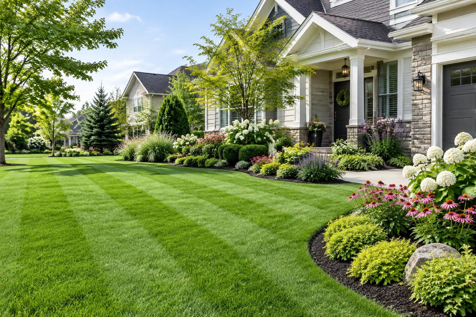 Landscaping demonstration concept